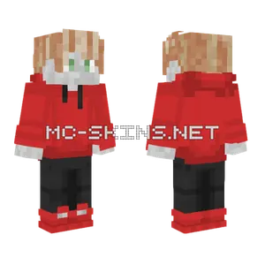 Red Dragon Minecraft skin