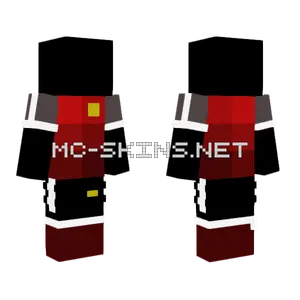 Red Dragon Skin Minecraft skin