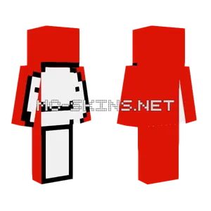 Red Dream Minecraft skin