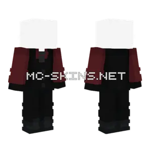 Red Eyed Figure Minecraft skin