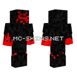 Red Eyed Monster Minecraft skin