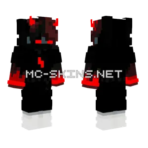 Red Eyed Monster Minecraft skin