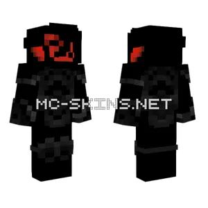 Red Eyed Monster Minecraft skin