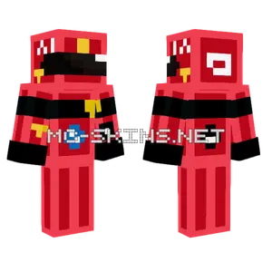 Red Firefighter Outfit