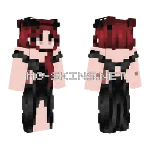 Red Hair Girl Minecraft skin