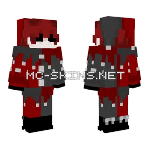 Red Hair Jester Alt Minecraft skin