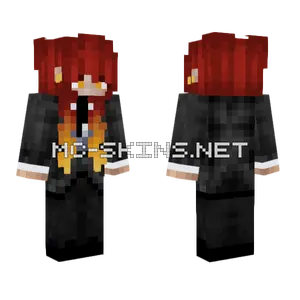 Red Haired Boy Minecraft skin