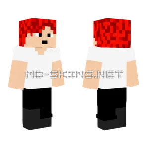 Red Haired Girl Minecraft skin