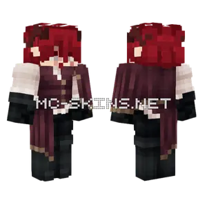 Red Haired Noble Minecraft skin
