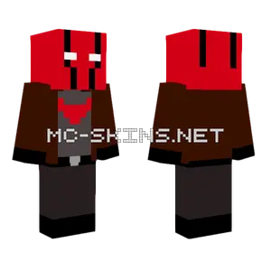 Red Hood Minecraft skin