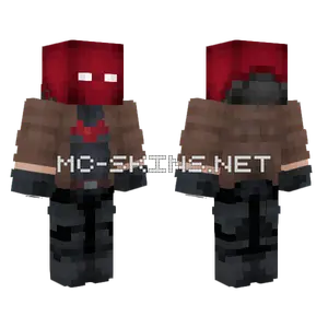 Red Hood Minecraft skin