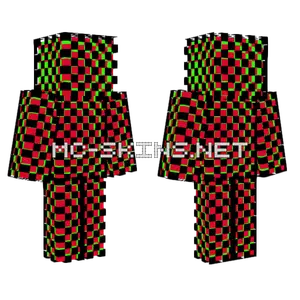 Red Isolation Minecraft skin