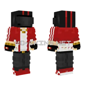 Red Jacket Character