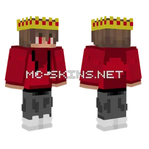 Red King Updated Minecraft skin