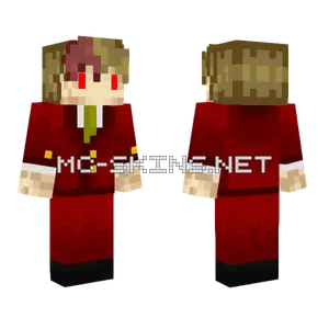 Red Life V2 Minecraft skin
