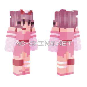 Red Means I Love You Minecraft skin