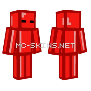 Red Monster Skin Minecraft skin