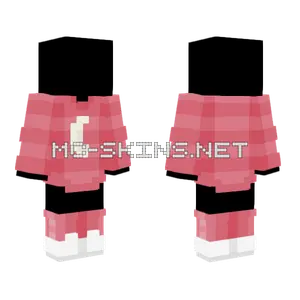 Red Moon Sweater Outfit Minecraft skin