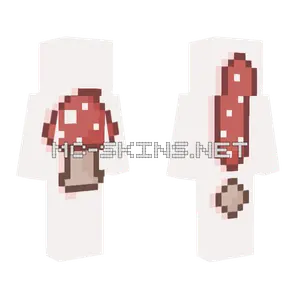 Red Mushroom Hat Minecraft skin