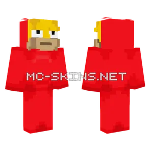 Red Overalls Character