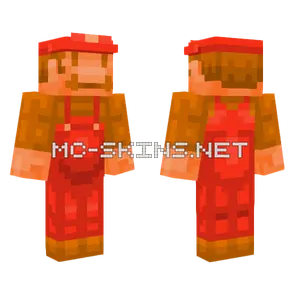 Red Overalls Mario