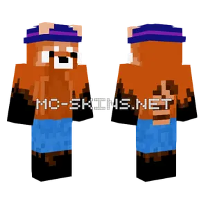 Red Panda Minecraft skin