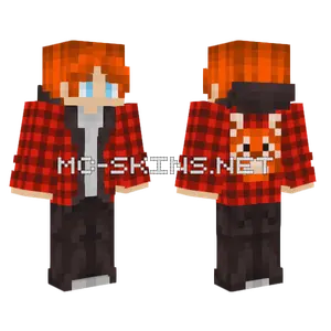 Red Panda Flannel