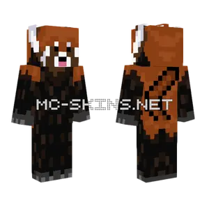 Red Panda Skin Minecraft skin