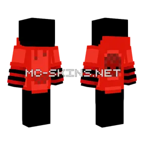 Red Rabbits MCC Hoodie Base Minecraft skin