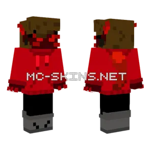 Red Red Red Minecraft skin