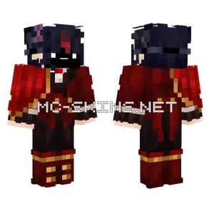 Red Robed Figure Minecraft skin