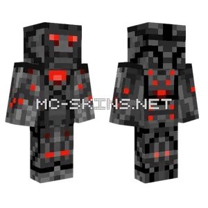 Red Robot Guy Minecraft skin
