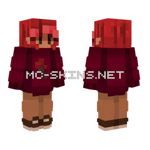 Red Rose Fireplace Minecraft skin