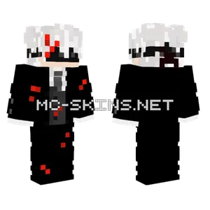 Red Rox Aura Minecraft skin