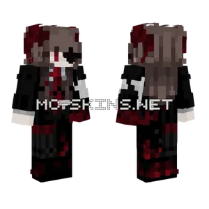 Red Skin Mafia Minecraft skin