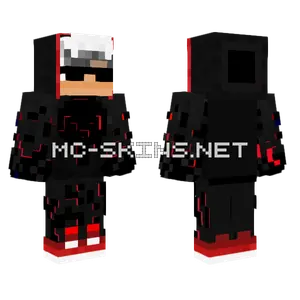 Red Skull Skin Minecraft skin