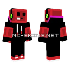 Red Slime Minecraft skin