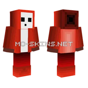 Red Slime Skin Minecraft skin