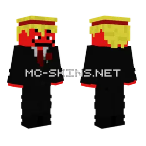 Red Sombrero Boy Minecraft skin