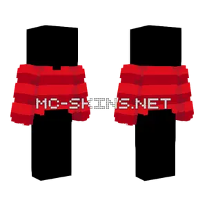 Red Stripe Sweater Minecraft skin