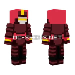 Red Train Skin Minecraft skin
