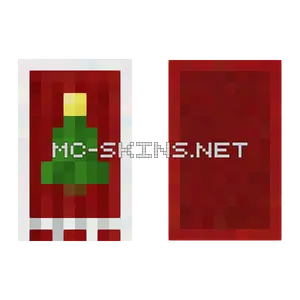 Red Tree Emblem cape, outside and lining