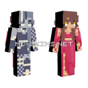 Red Tunic Knight Minecraft skin