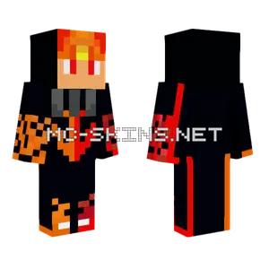 Reddoggy13 Fire Skin Minecraft skin