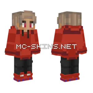 Reded Minecraft skin