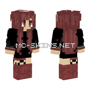 Redhair Baddie Minecraft skin