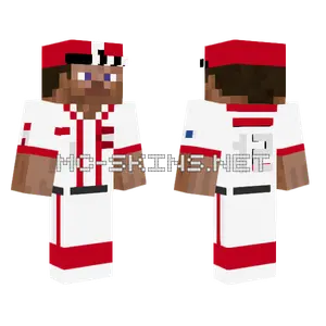 Reds Speedway Classic Minecraft skin