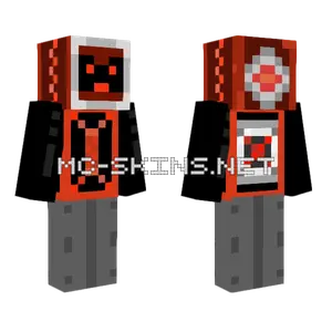 Redstone Guy 2.0 Minecraft skin