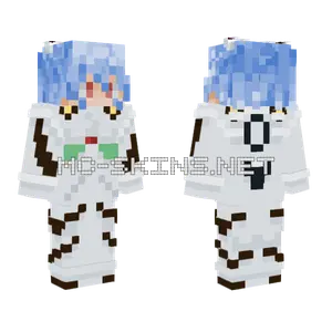 Rei Ayanami Minecraft skin