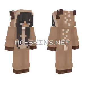 Reindeer Girl Minecraft skin